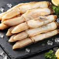Deep-Sea Razor Clam Meat, Peeled & Frozen