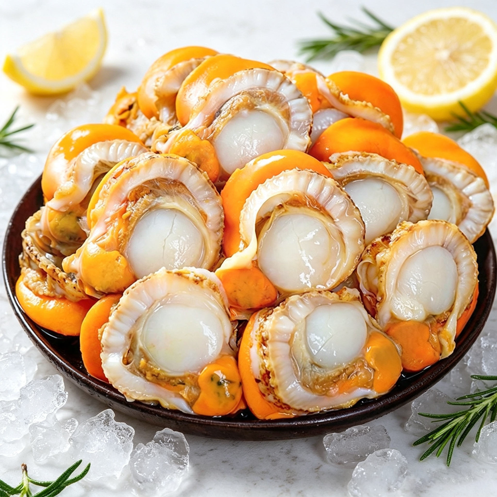 Frozen Scallop Meat (Whole with Roe)