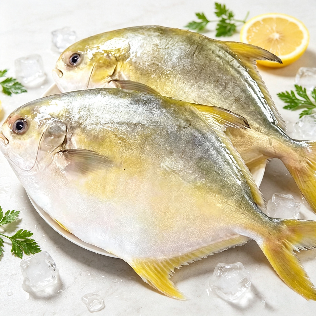 Golden Pompano (Whole Fish, Frozen)