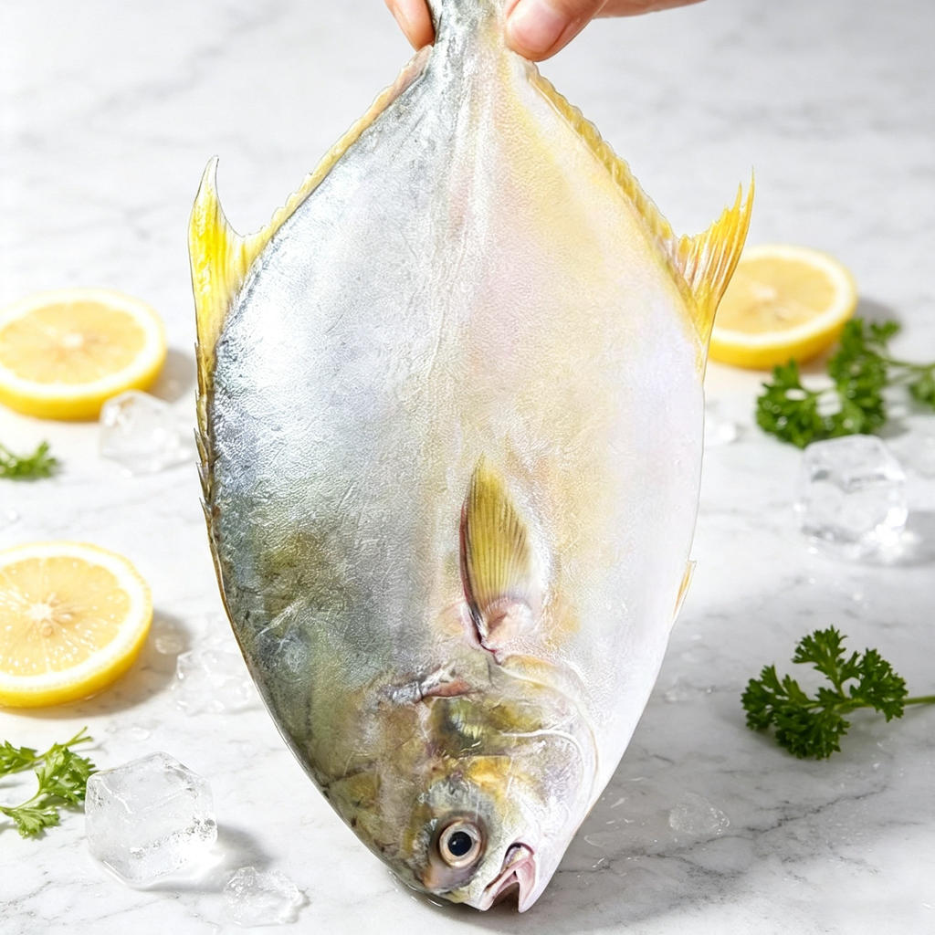 Golden Pompano (Whole Fish, Frozen)