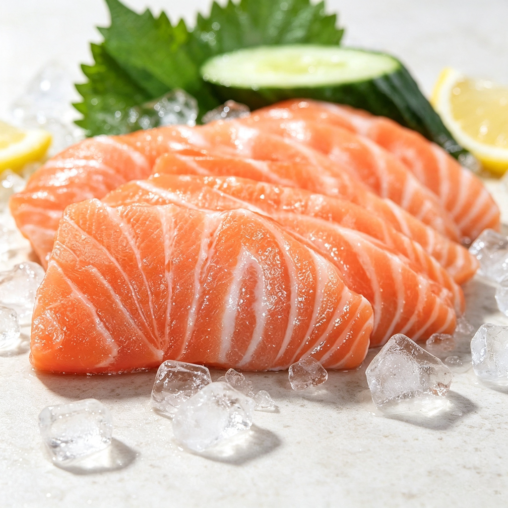 Norwegian Salmon Sashimi Slices