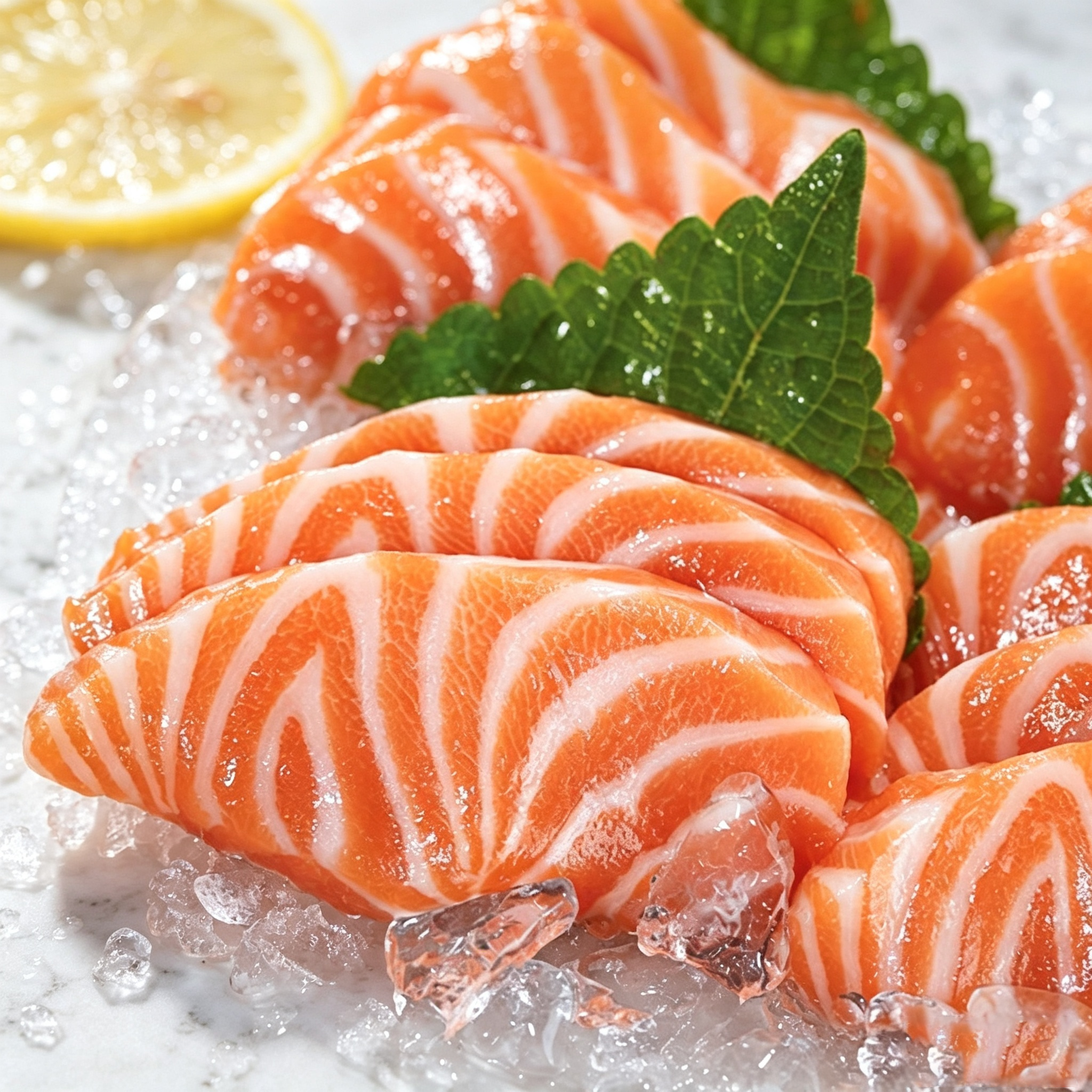 Norwegian Salmon Sashimi Slices