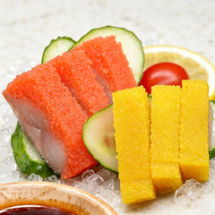 Red & Yellow Herring Roe Sashimi