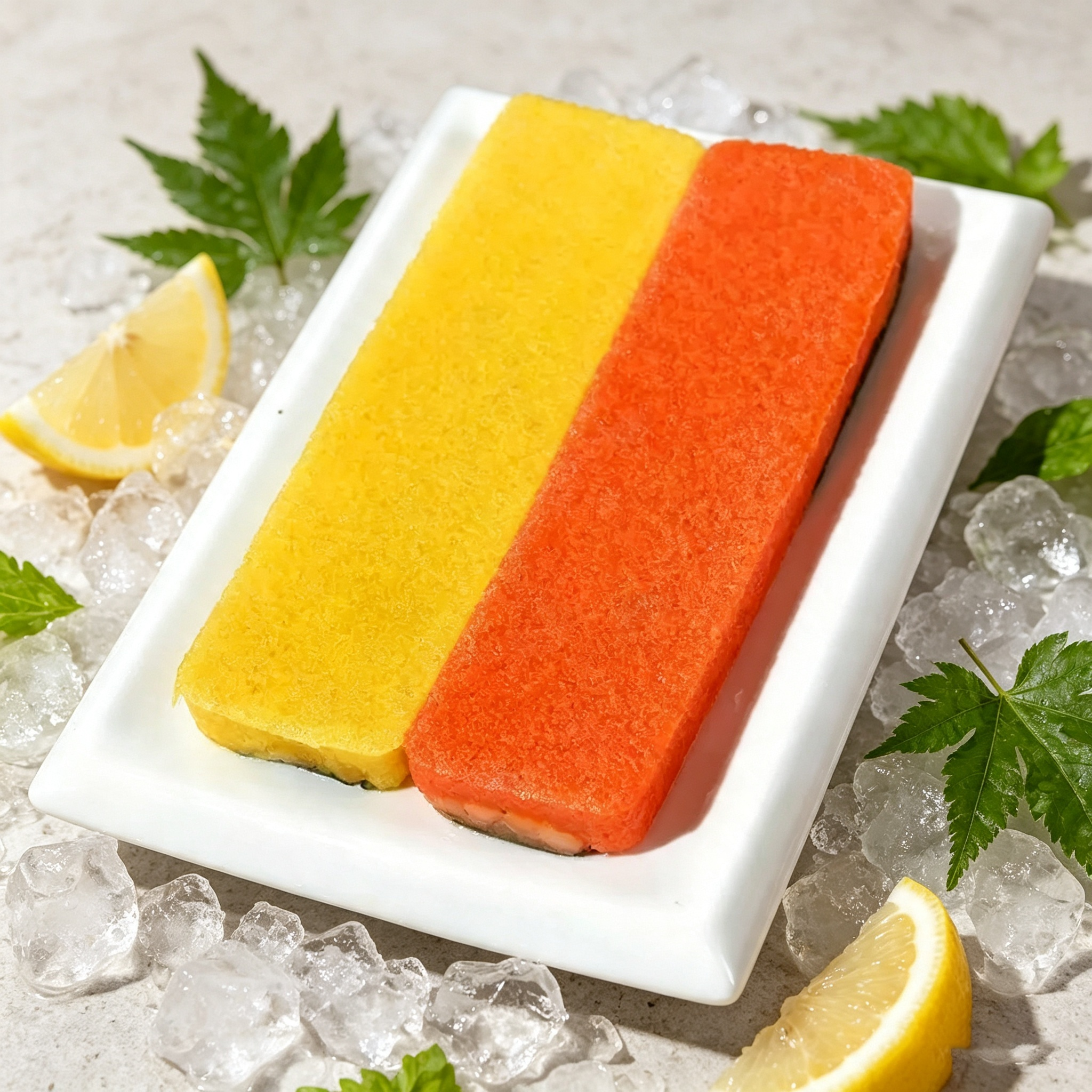 Red & Yellow Herring Roe Sashimi