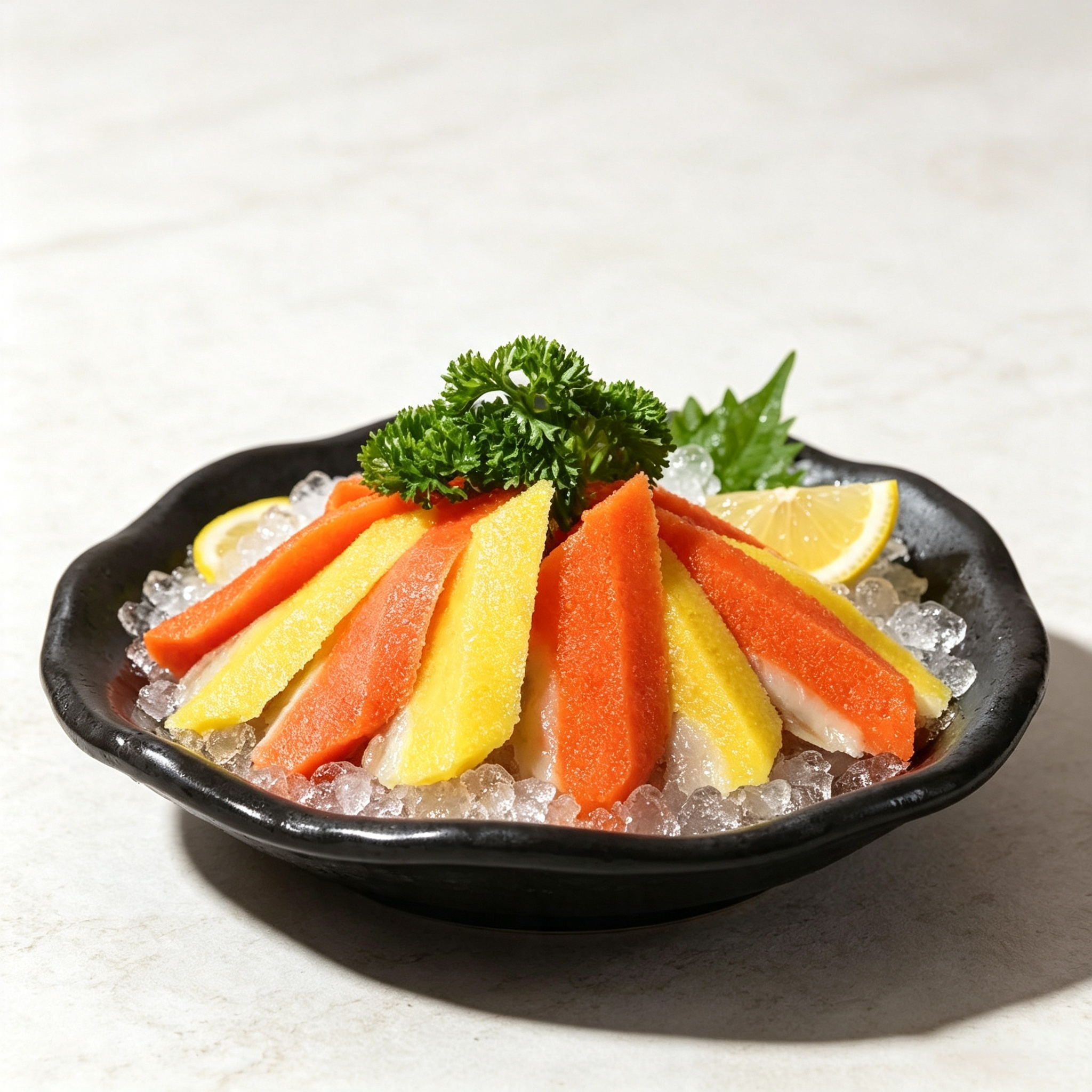 Red & Yellow Herring Roe Sashimi